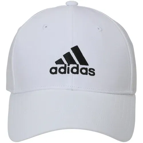 ADIDAS SPORTSWEAR Sportska šilterica 'Embroidered Logo Lightweight' crna / bijela