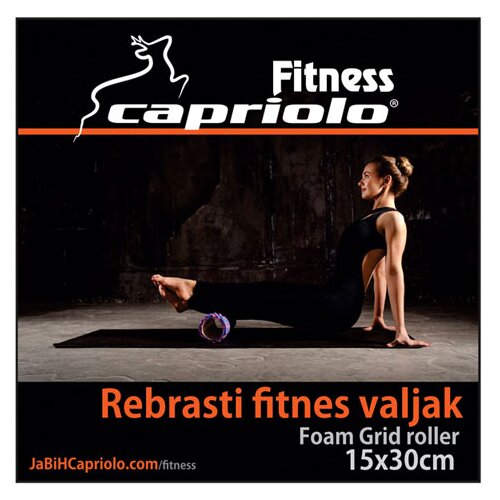 Capriolo Roler za jogu ljubičasti Slike
