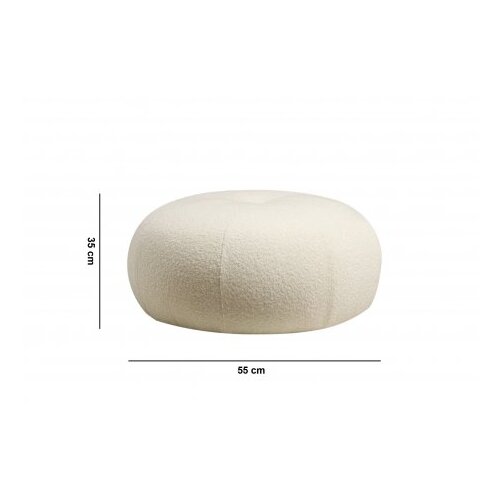 Atelier Del Sofa Tabure TINA bijela Slike