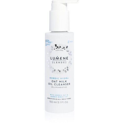Lumene Nordic Hydra [L&amp;Auml;HDE] Oat Milk nežno čistilno olje za občutljivo kožo 150 ml Slike