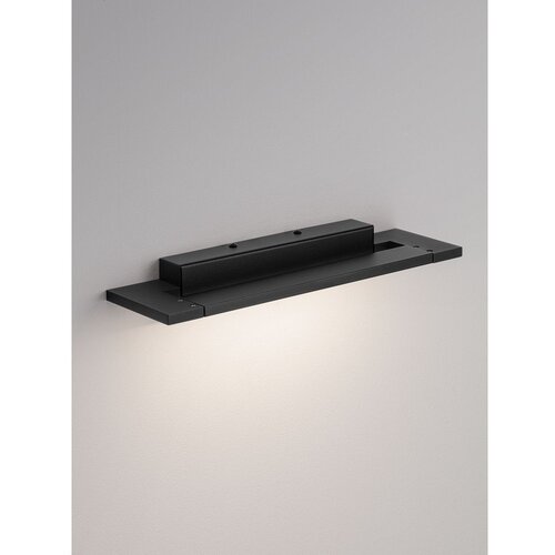 Nova Luce Mat crna LED zidna lampa aluminijska Livo &amp;ndash; Slike