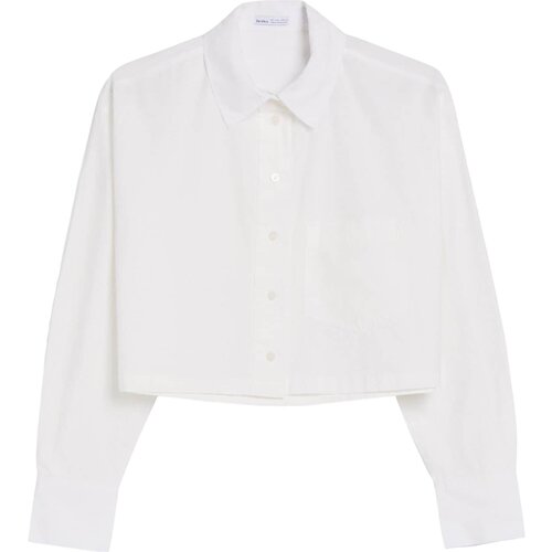 Bershka Bluza bela Slike
