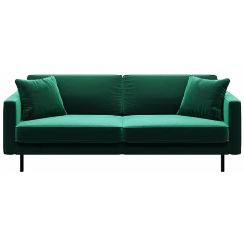 MESONICA zeleni baršunasti kauč Kobo, 207 cm