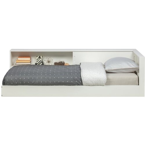 WOOOD bijeli krevet od borovog drveta Connect, 90 x 200 cm Slike