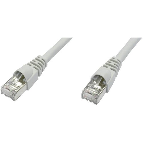 Telegärtner L00005A0051 RJ45 omrežni kabel CAT6a S/FTP 10 m bela ognjevaren, z zaščitnim zapornim zatičem, ognjevaren, brez halogena, UL-certificirano, (20417900) Cene