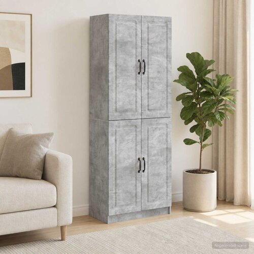  Set ormara 2 kom. Betonska siva Konstruirano drvo - Beton siva Slike