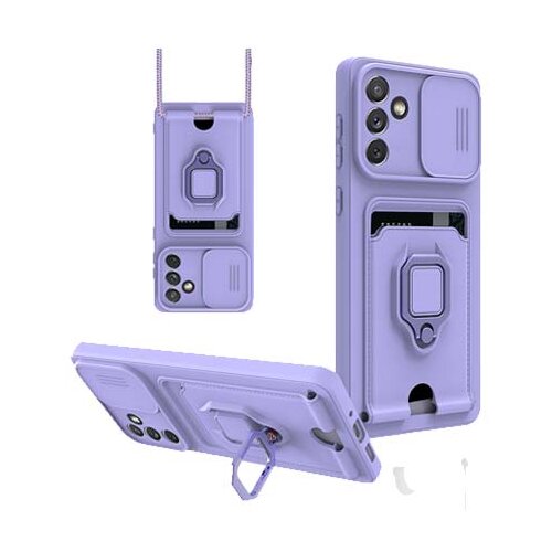  futrola zuma protect sa pertlom za samsung A555 galaxy A55 lila Cene
