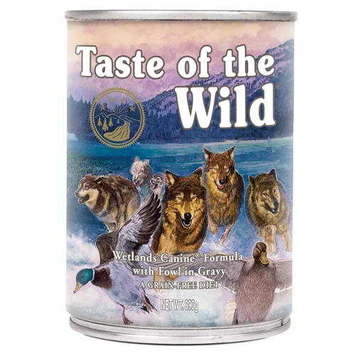 Taste Of The Wild - Wetlands Canine - 12 x 390 g