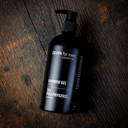 Zew For Men Protein Shower Gel gel za prhanje za mo&amp;scaron;ke 400 ml Slike