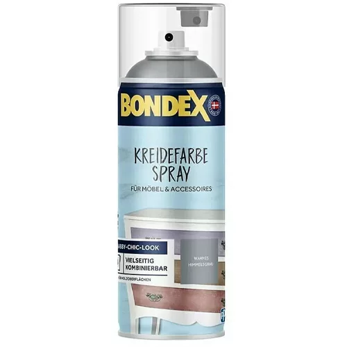 BONDEX Kredna barva v spreju (400 ml, nebeško siva, mat)