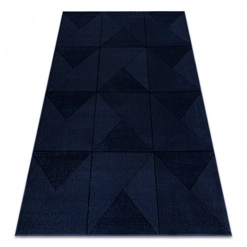 RugsX Preproga AURA J2624A temno modra - Geometrijska, strukturna, moderna 240x330 cm, (5000255967) Cene