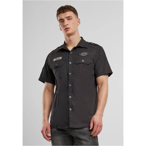 Brandit Luis Vintage short-sleeved shirt black Slike