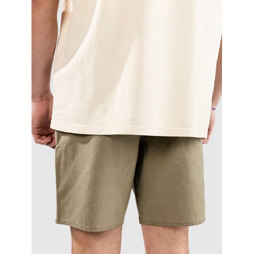 Rhythm Classic Linen Jam Shorts olive Slike