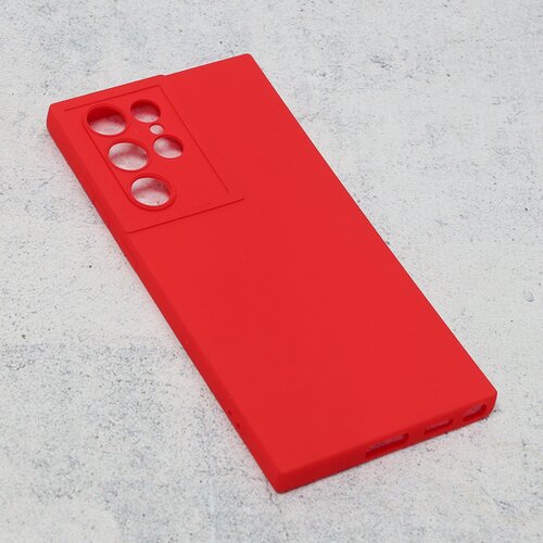 Torbica silikon pro camera za samsung S908B galaxy S22 ultra crvena Slike