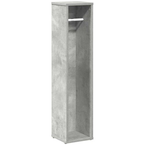  Kupaonski ormarić s držačem za role, sivo-betonski, 20,5 x 20 x 90 cm Slike