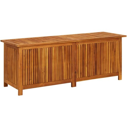 VidaXL Vrtna kutija za pohranu 150 x 50 x 58 cm masivno bagremovo drvo Slike