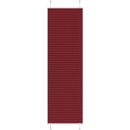vidaXL Plisirana žaluzija bordo rdeča 60x200 cm &scaron;irina blaga 59,4 cm poliester, (5000298367) Cene