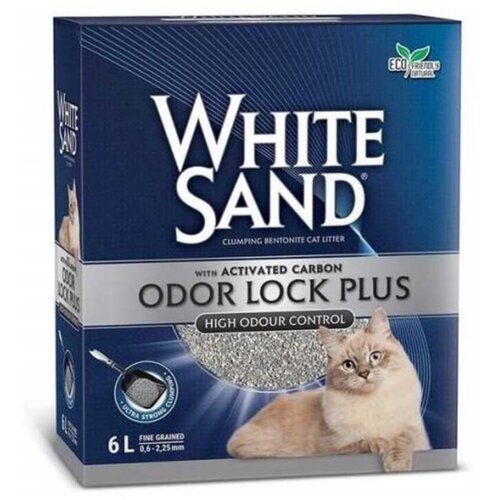 White Sand posip Odor Lock Plus 6L Cene