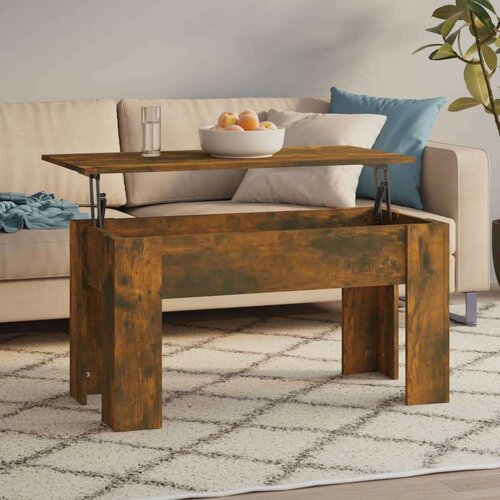  Stolić za kavu boja hrasta 101x49x52 cm konstruirano drvo Cene