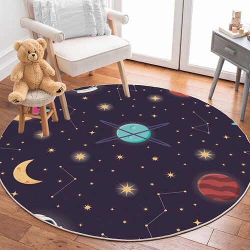 Conceptum Hypnose tepih Woopamuk164, 160X160 cm, antracit Cene