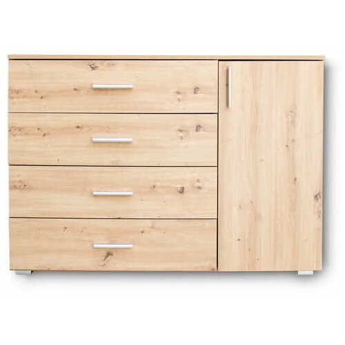L_Decor Komoda Merlin 4F1K 120, Artisan Cene
