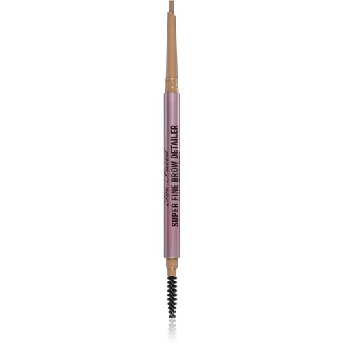 Too Faced Super Fine Brow Detailer Eyebrow Pencil dolgoobstojni svinčnik za obrvi odtenek Taupe 0,08 g Cene
