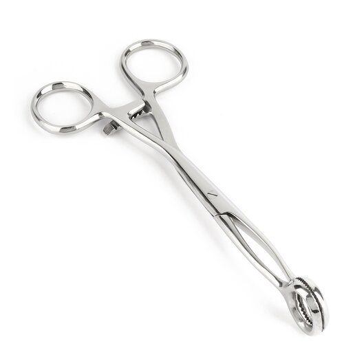 Mr. Steel Cube Tongs O Shape Silver Cene