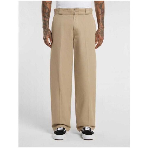 Dickies Lahkotne hlače &amp;amp; Harem hlače 247 loose work pant Bež Slike