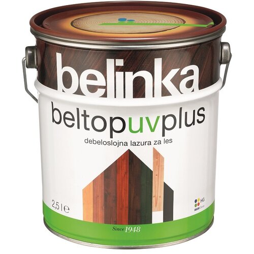 Belinka debeloslojna lazura za les beltop uv plus (2,5 l, brezbarvna, &amp;scaron;t.1) Slike
