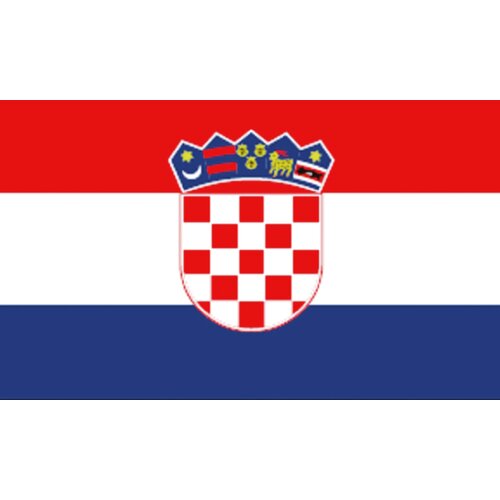 X Zastava (45 x 30 cm, Poliester) Slike