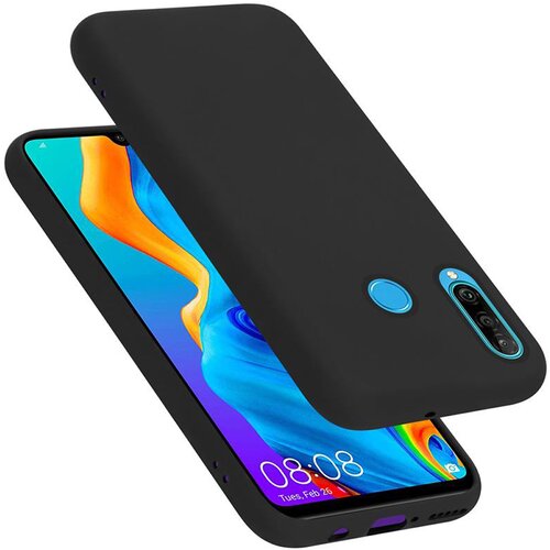 Cadorabo Ohi&scaron;je, združljiv s Huawei v tekoči črni barvi - za&scaron;čitni pokrov iz fleksibilnega silikona TPU, (20583028) Cene