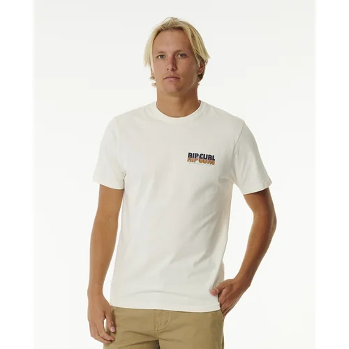 Rip Curl T-shirt SURF REVIVAL REPEATER TEE Bone