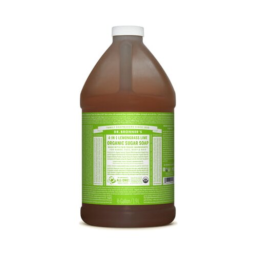 DR. BRONNER&amp;#039;S sapun sa limunskom travom i limetom - 1,90 l Slike