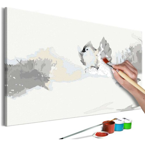  Slika za samostalno slikanje - Painted Birds 60x40 Slike