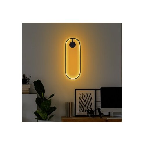 Opviq Črna LED stenska svetilka Can &amp;ndash; Slike