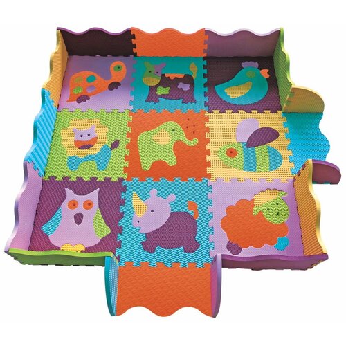  Podne puzzle Premijum klase sa ogradicom &amp;quot;Zoo&amp;quot; Slike