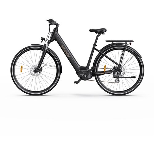 Onesport mat črn okvir iz popolnoma aluminijeve zlitine sredinsko nameščen motor 36 V/250 w 36 v 10,4 ah baterija 70–90 km dosega e-kolo, (21698506) Cene