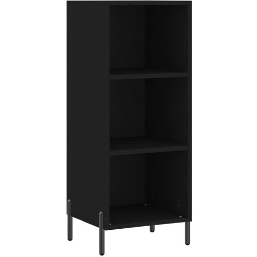 Maison Chic Komoda - Predalnik črna 34,5x32,5x90 cm inženirski les, (21715793) Slike