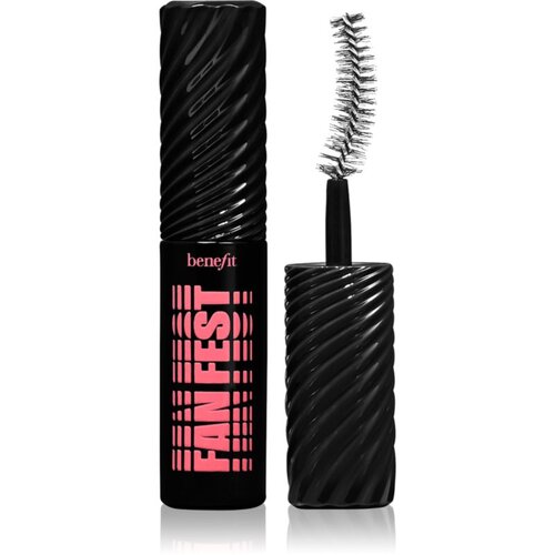Benefit Fan Fest Fanning &amp;amp; Volumizing Mascara vodoodporna za volumen maskara 4 g Odtenek hyper black Slike