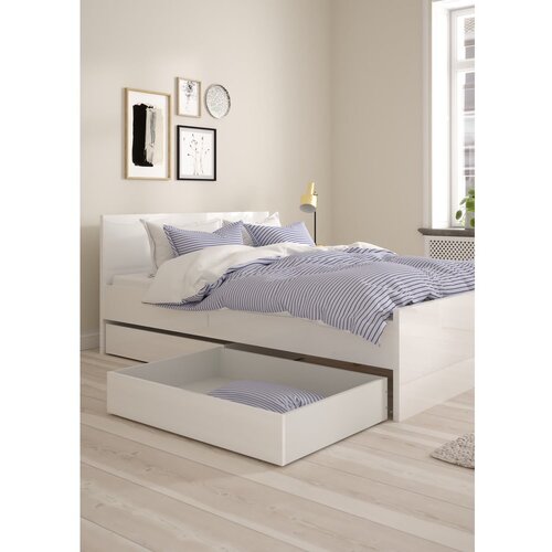 Tvilum Bijele ladice za ispod kreveta u setu 2 kom 90x190/140x190 cm Naia &amp;ndash; Slike