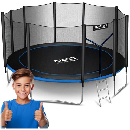  Vrtni trampolin Neo-Sport 15 ft / 465 cm s vanjskom za&amp;scaron;titnom mrežom i ljestvama Slike