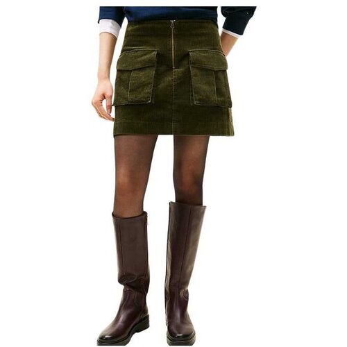 Tommy Hilfiger tamnozelena mini suknja Slike