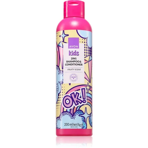 Avon Kids Fruit šampon i regenerator 2 u 1 200 ml