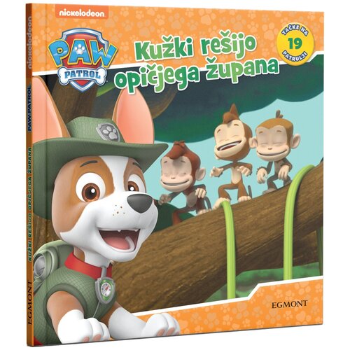 Paw Patrol knjiga Kužki re&amp;scaron;ijo opičjega župana 20 Slike