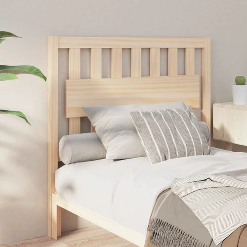  Uzglavlje za krevet 105,5 x 4 x 100 cm od masivne borovine