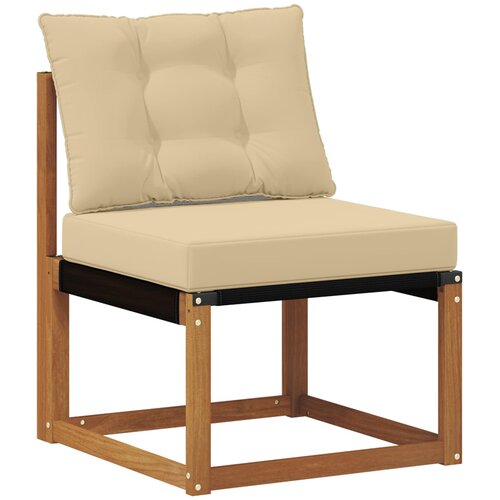  Set vanjskih sofa 4 kom. Prirodna i bež Smeđa 183,5 x 124,5 x 73 cm Slike