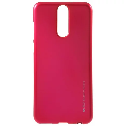  Gumijasti / gel etui Mercury i-Jelly Metal Case za Huawei Mate 10 Lite - roza