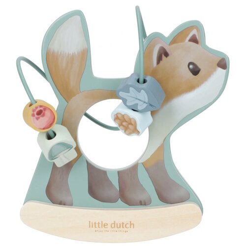 Little Dutch® lesena aktivnostna spirala forest friends fox Cene