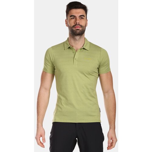 Kilpi Men&amp;#039;s functional polo shirt OLIVA-M Green Slike
