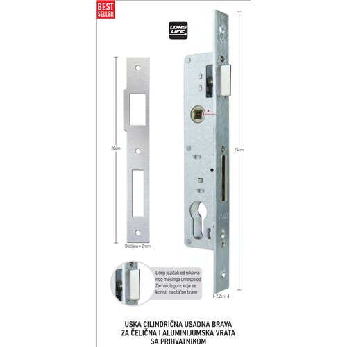 HUGO LOCKS CIlindarna brava 30mm Cene